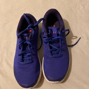 Purple Under Armour size 1 shoes